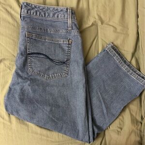 Lee Blue women capri jean